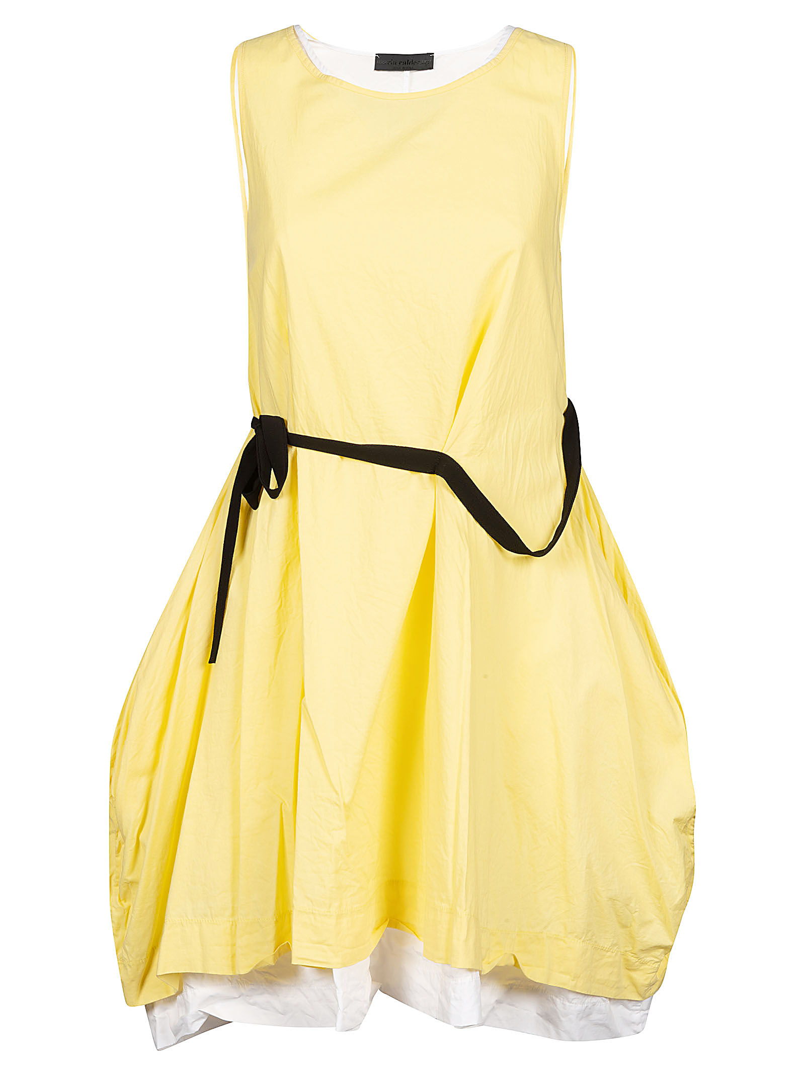 [MARIA CALDERARA] Sleeveless dress SS22 N518DMPSCULPTURED21