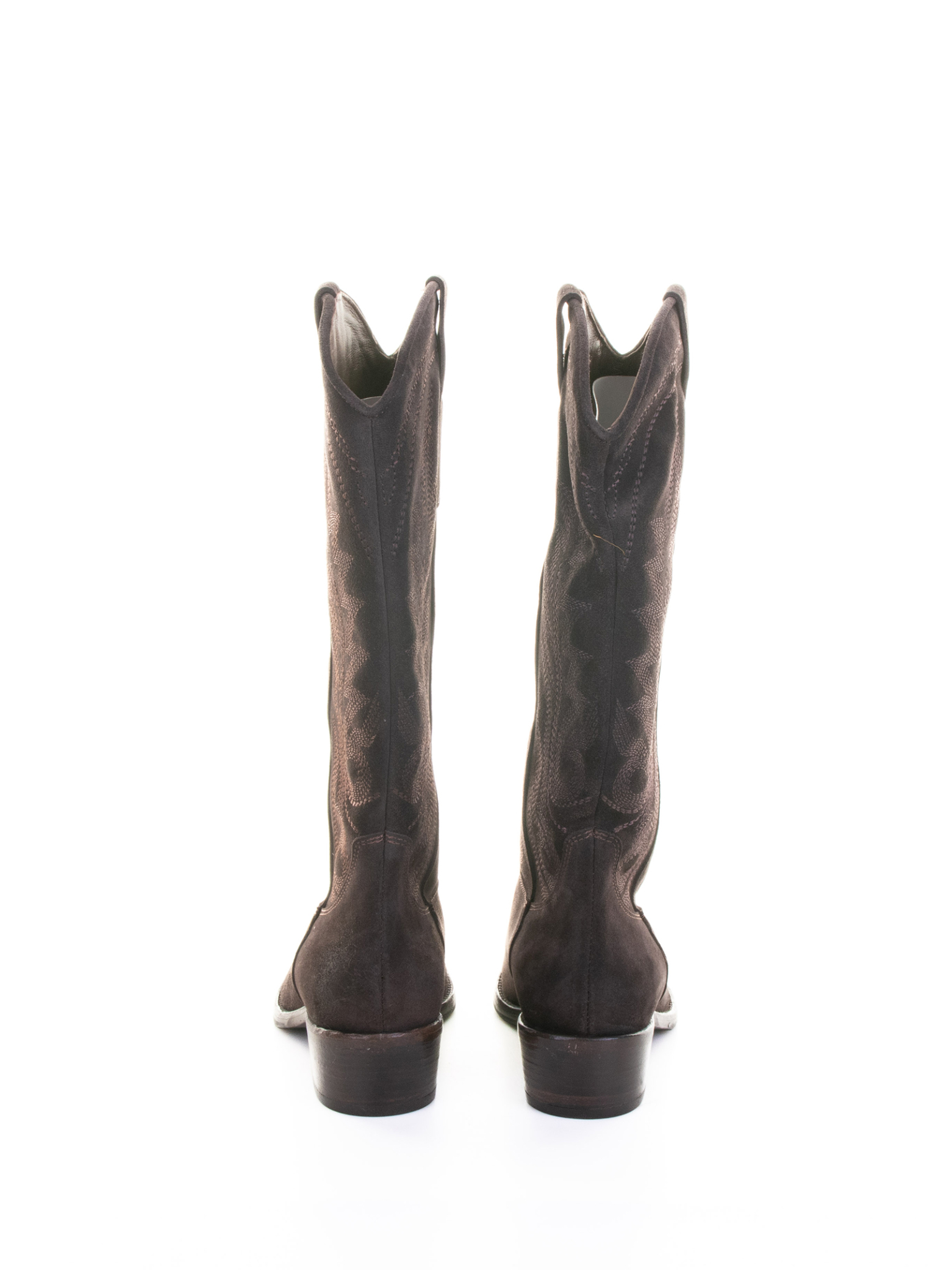 [DUCCIO DEL DUCA] Long Boots FW25 DD157CAMOSCIO VELOURT.MORO
