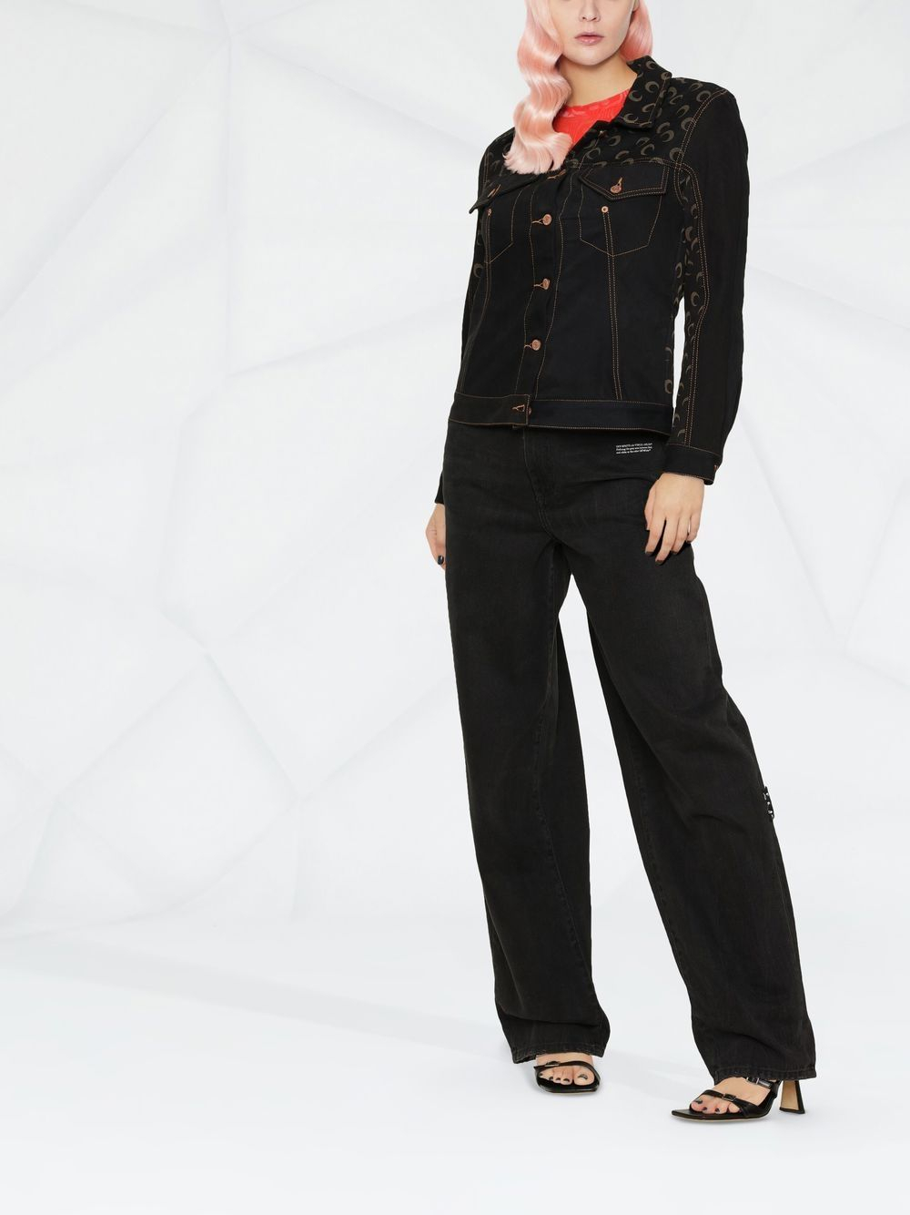 [MARINE SERRE] Casual Jacket SS22 J072ICONWUDENCO000400
