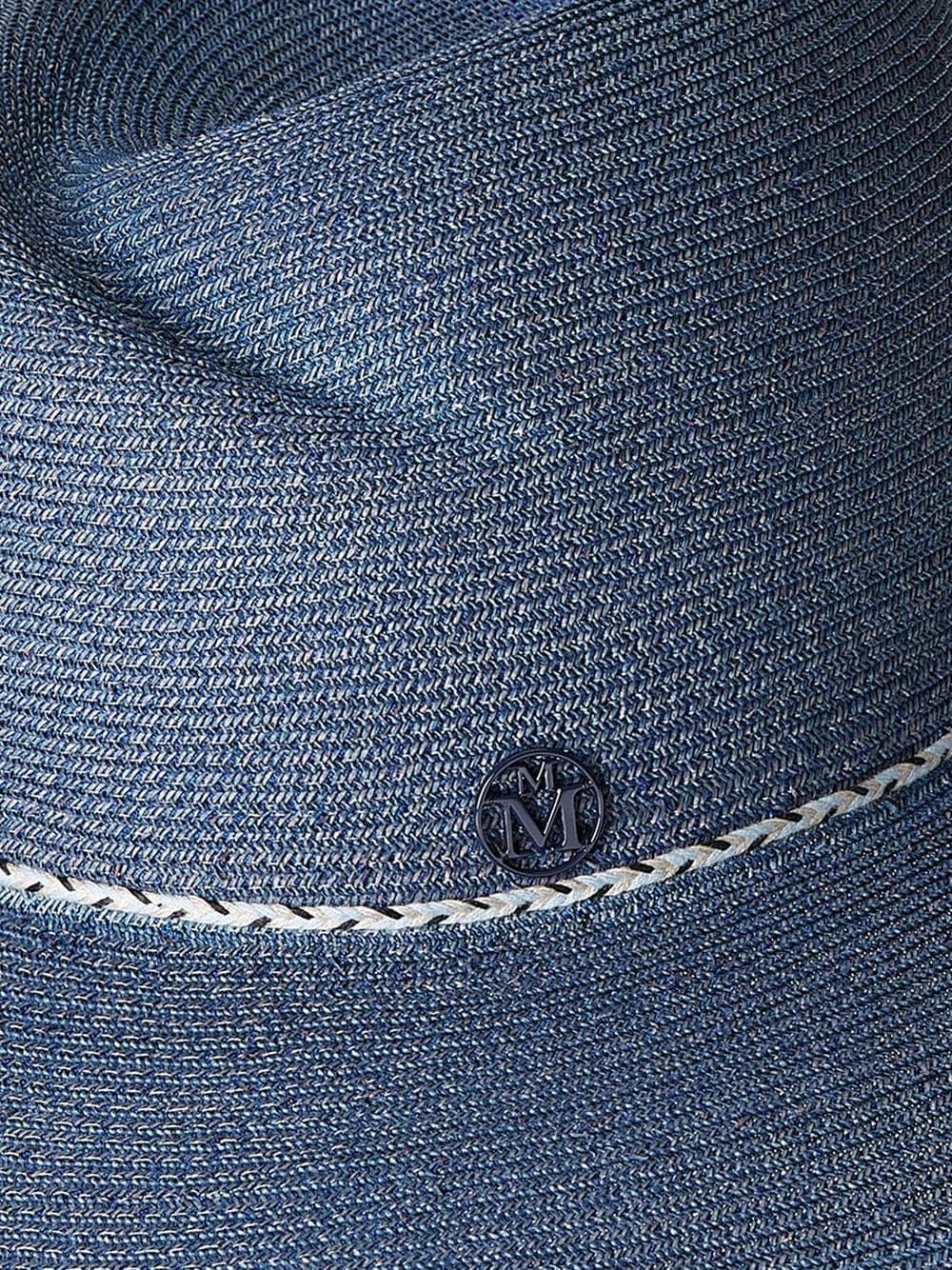 [Maison Michel] Hat SS22 1001185002VIRGINIEDENIMBLUE