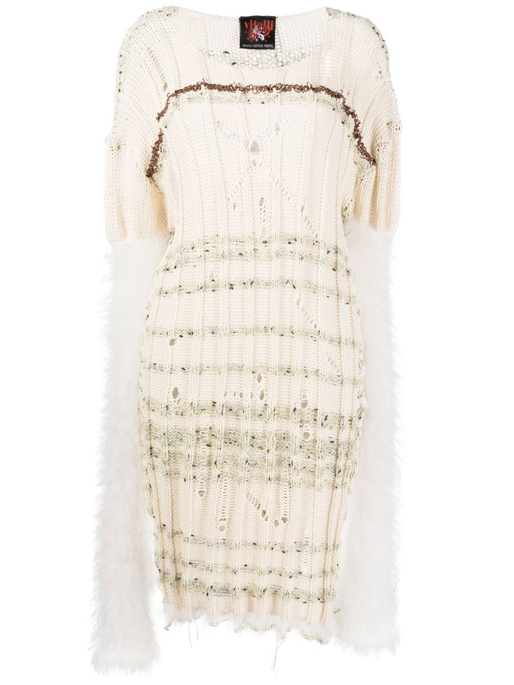 [VITELLI] Long sleeve dress SS22 OKT016SIBERIANCATMULTI