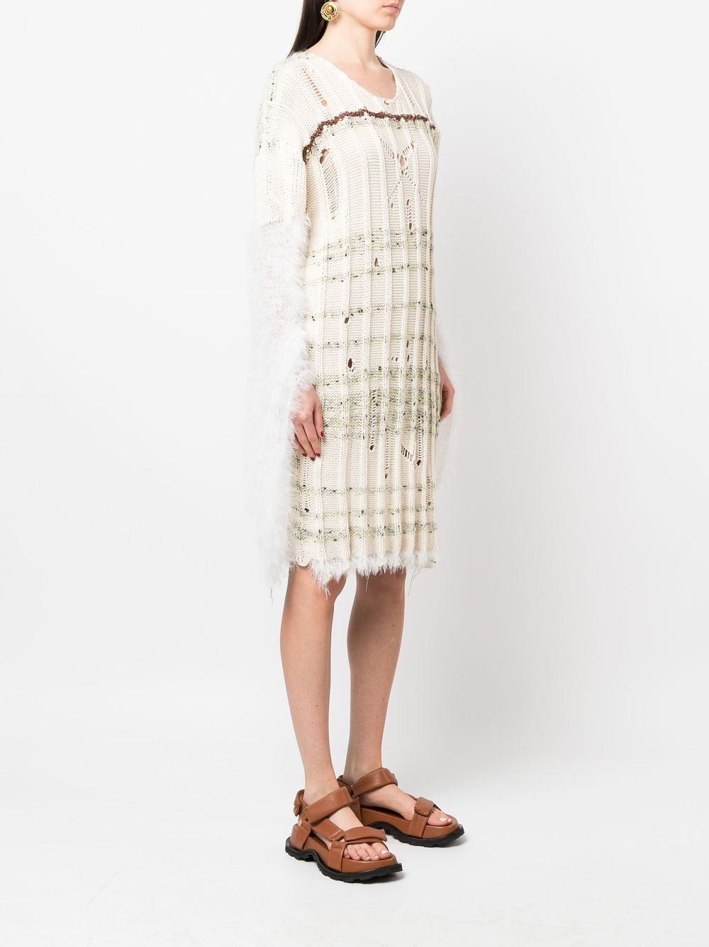 [VITELLI] Long sleeve dress SS22 OKT016SIBERIANCATMULTI