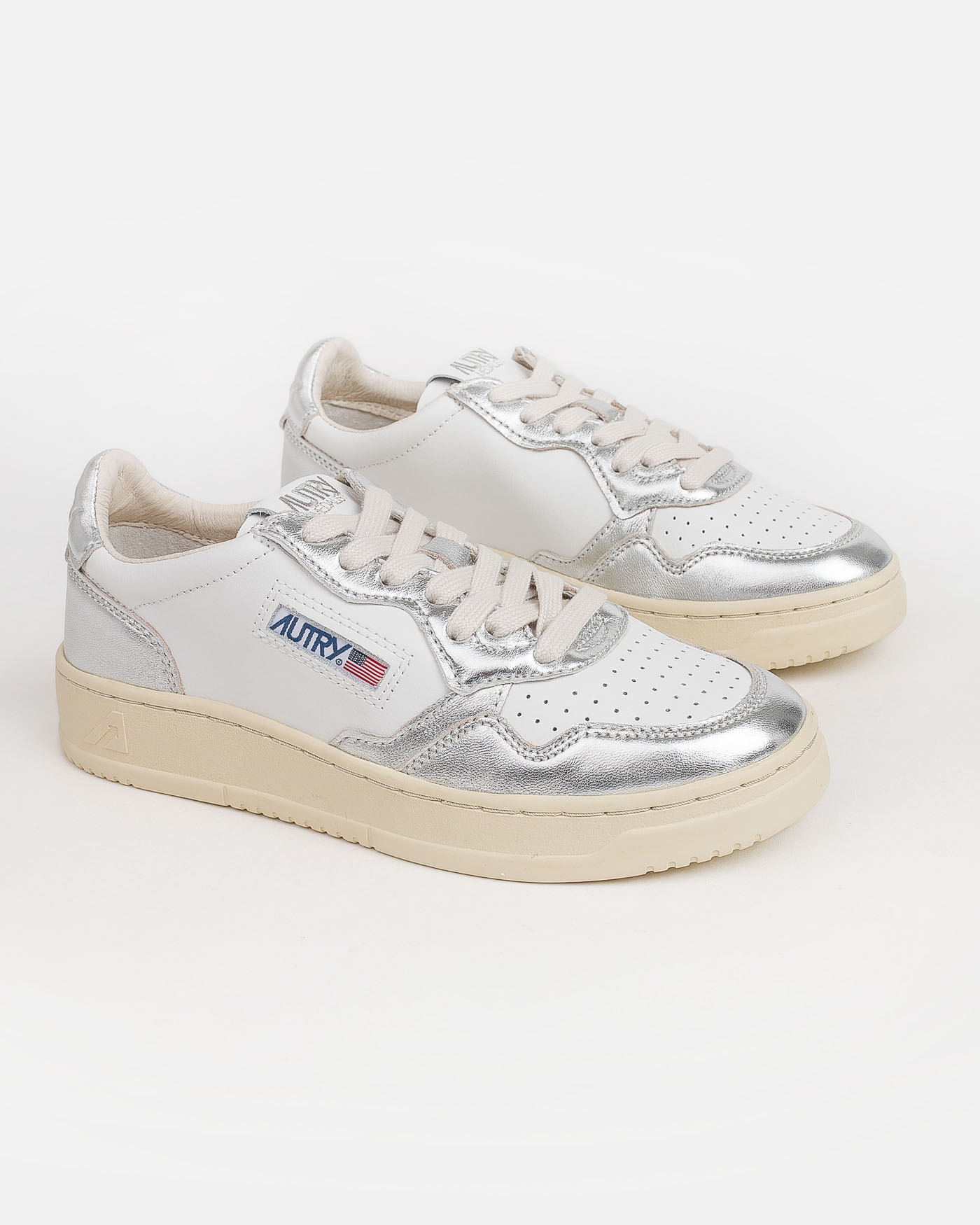 [AUTRY] Sneakers FW25 AULW WB18WHITE/SILVER