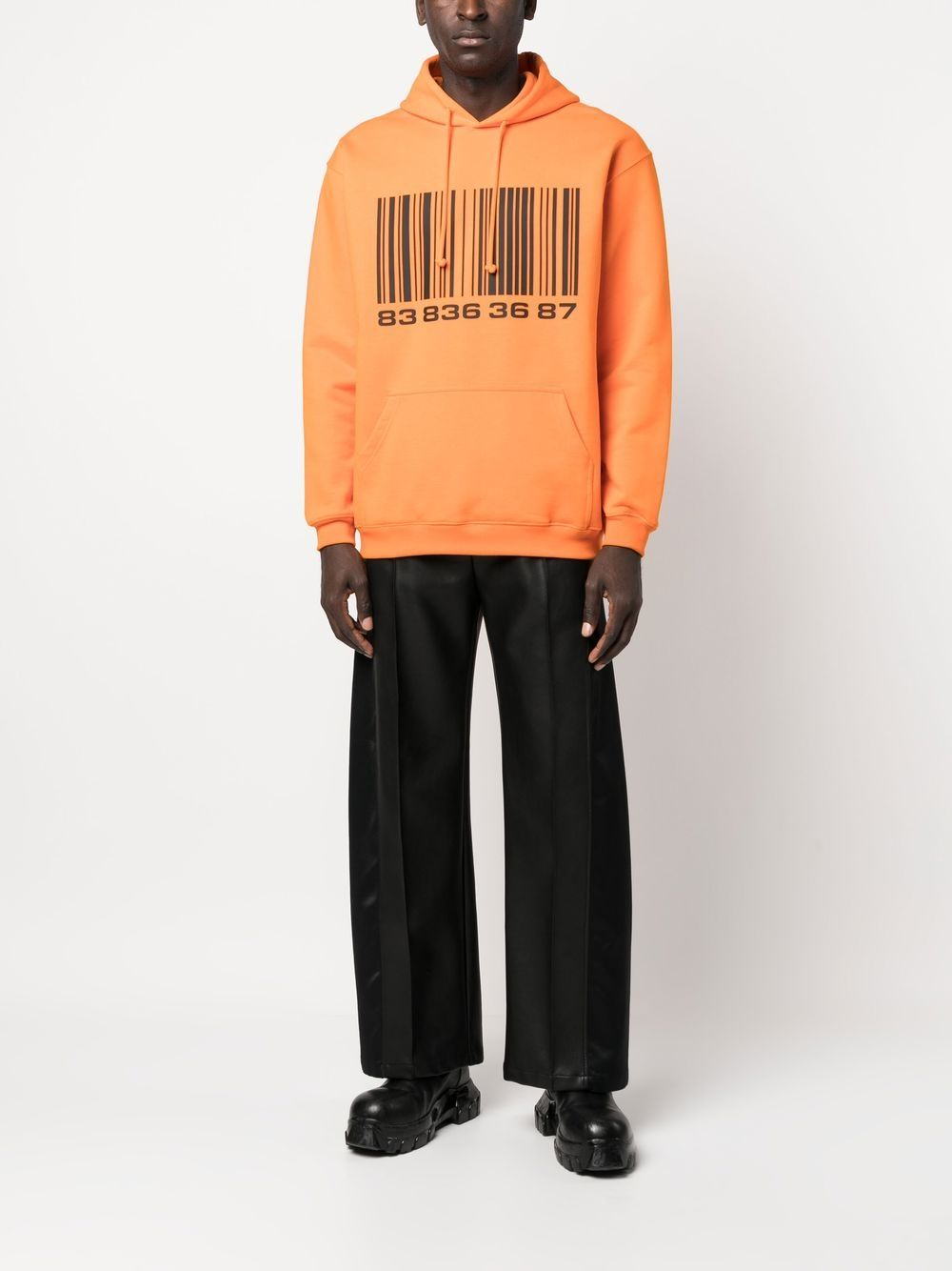 [VTMNTS] Hoodie FW22 VL14HD200OBARCODEFLUOORANGE