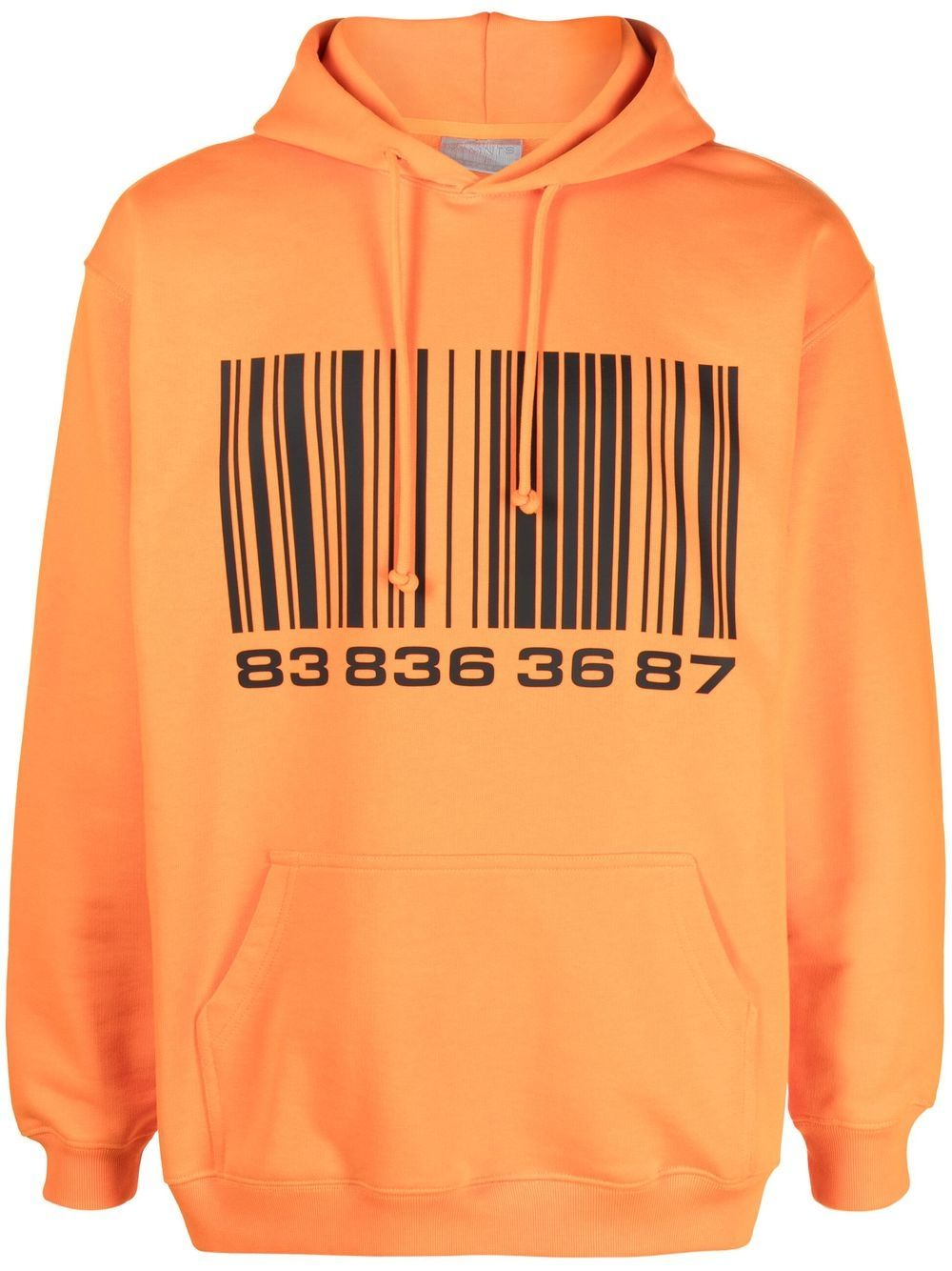 [VTMNTS] Hoodie FW22 VL14HD200OBARCODEFLUOORANGE