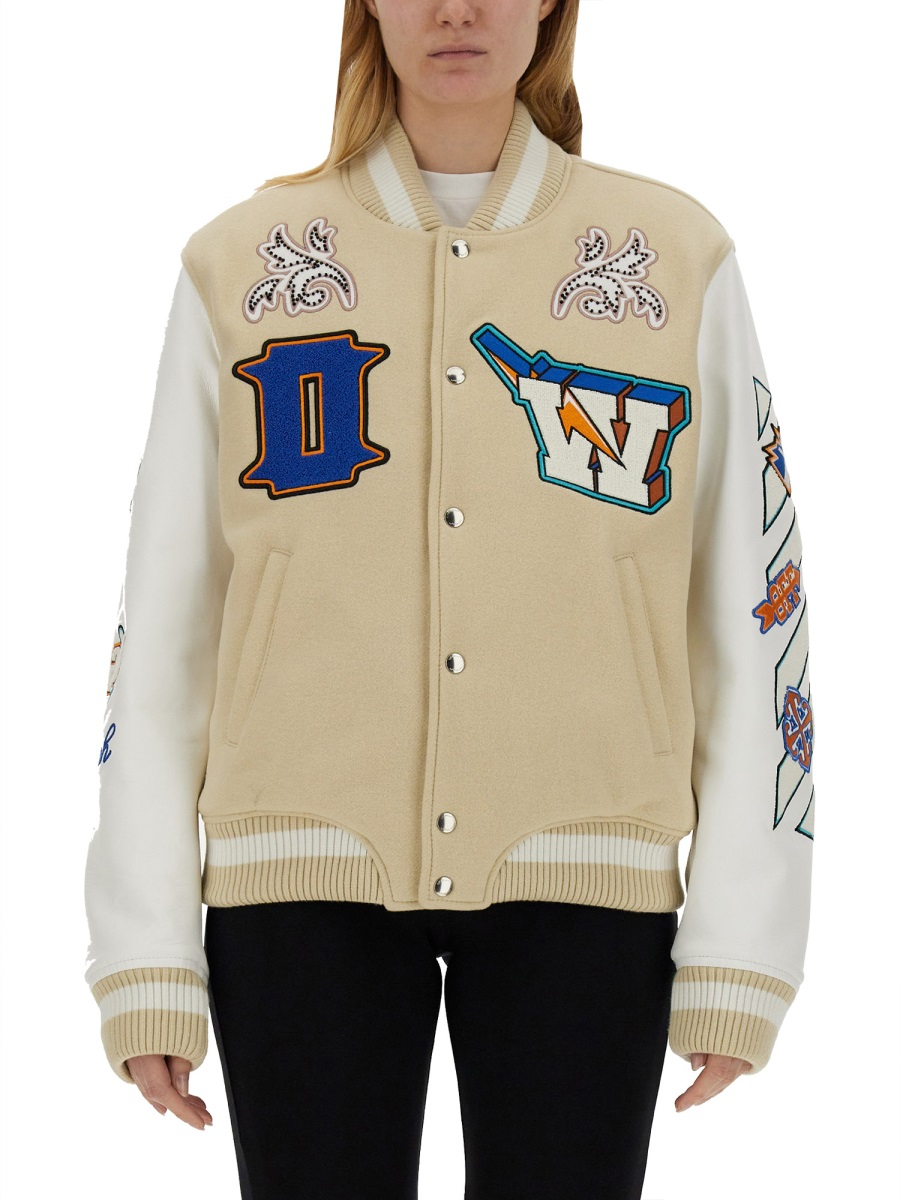 [Off White] Bomber jacket SS24 OWEK006S24_FAB0010301