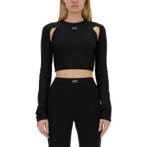 [Off White] T-shirts Long Sleeve SS24 OWAD211C99_JER0011001