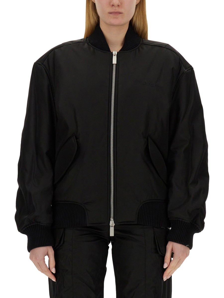 [Off White] Bomber jacket SS24 OWEH028C99_FAB0011010