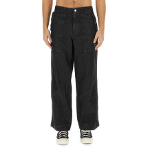 [MAISON KITSUNE] Jeans FW23 LM01113WW0081_WASHEDBLACK