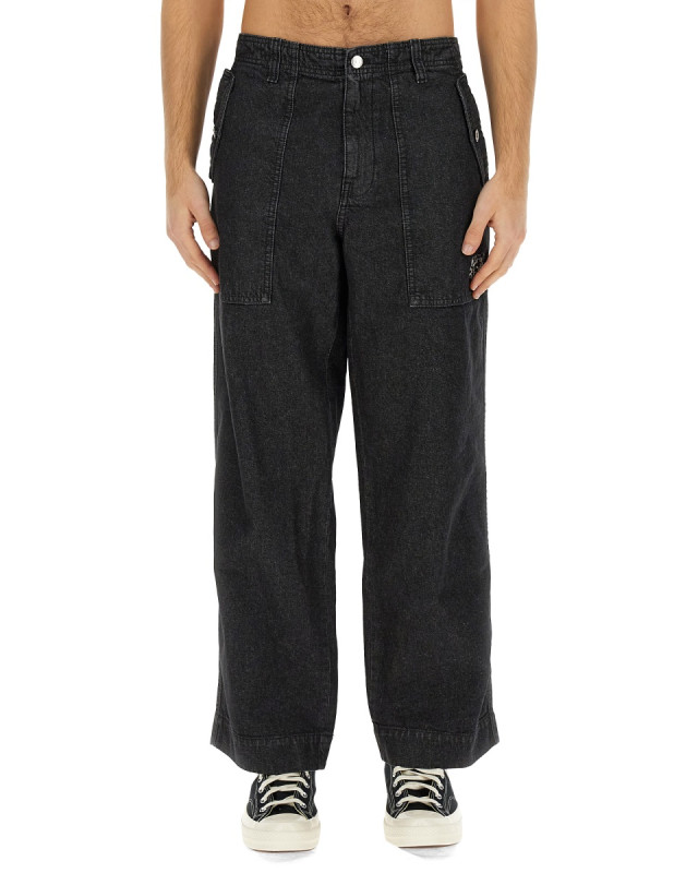 [MAISON KITSUNE] Jeans FW23 LM01113WW0081_WASHEDBLACK