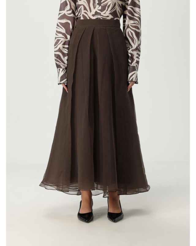 [Brunello Cucinelli] Long skirt FW25 MP940G3875 C4222