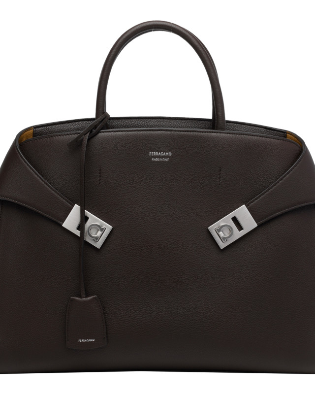 [Salvatore Ferragamo] Bag FW26 779074241683TESTA DI MORO