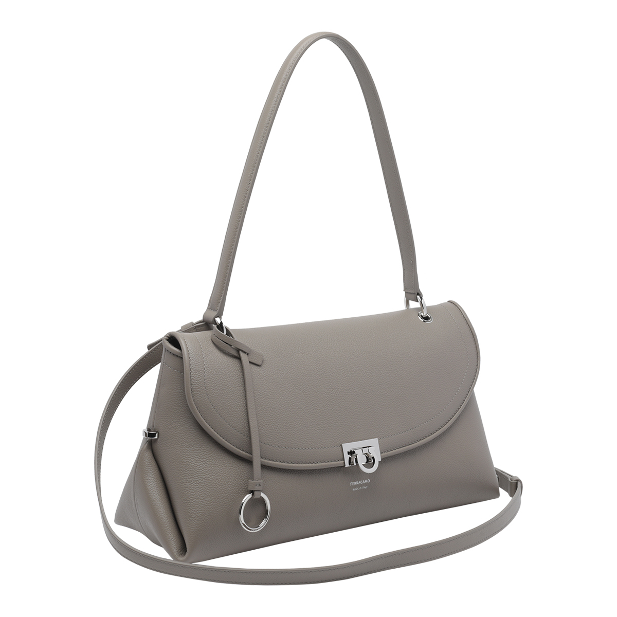 [Salvatore Ferragamo] Shoulder bag FW26 79624821A869WARM TAUPE/TESTA DI MORO
