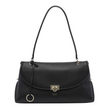 [Salvatore Ferragamo] Shoulder bag FW26 79624721A869NERO/TESTA DI MORO