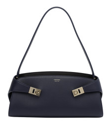 [Salvatore Ferragamo] Bag FW26 79850321A712NEW NAVY/TESTA DI MORO