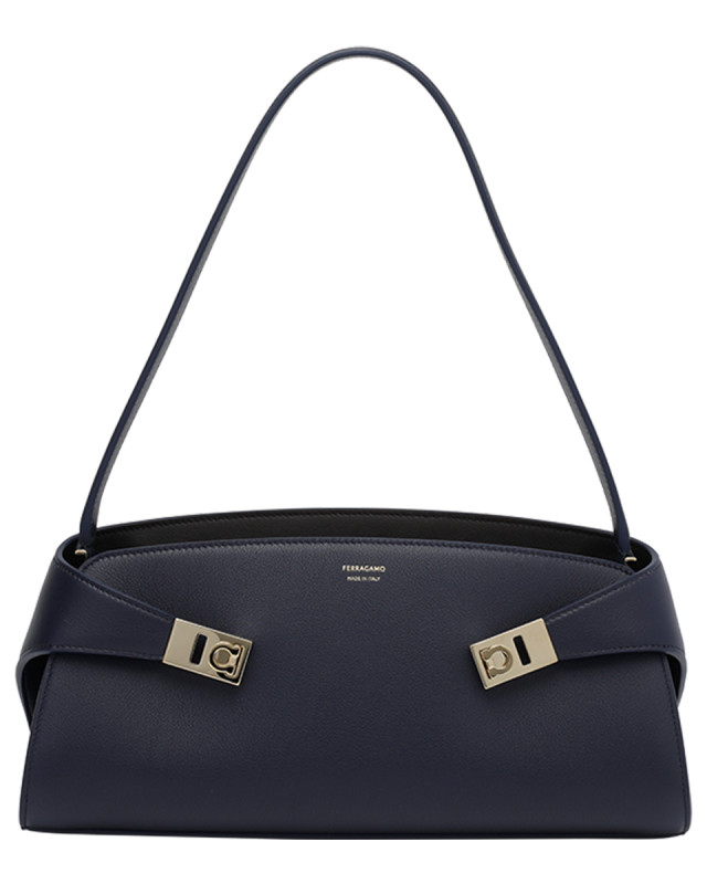[Salvatore Ferragamo] Bag FW26 79850321A712NEW NAVY/TESTA DI MORO