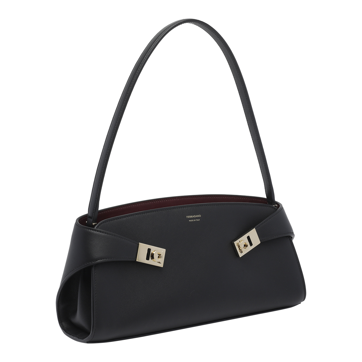 [Salvatore Ferragamo] Bag FW26 79520821A712NERO/BORGOGNA