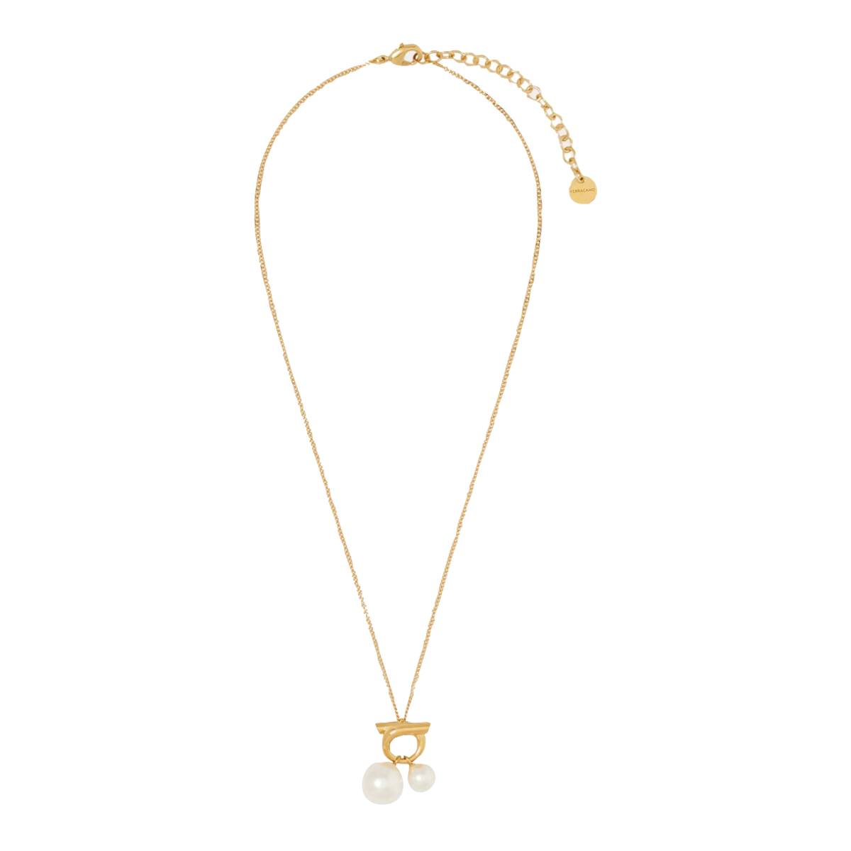 [Salvatore Ferragamo] Bracelet FW26 780390760806ORO GIOVE/WHITE