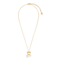 [Salvatore Ferragamo] Bracelet FW26 780390760806ORO GIOVE/WHITE