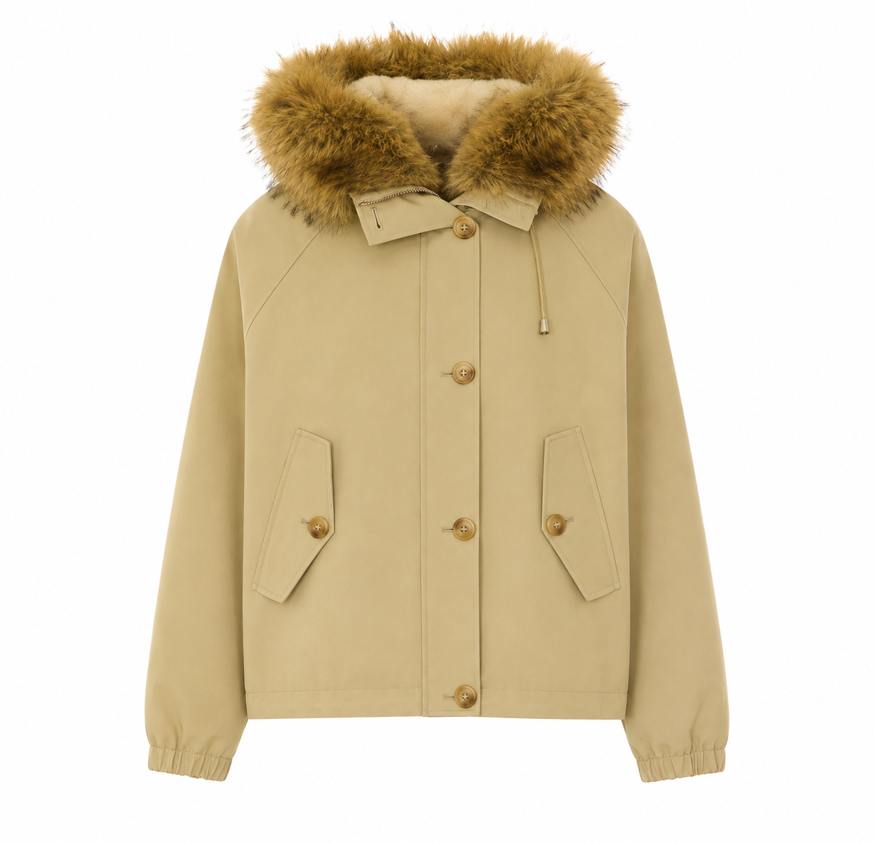 [Valentini 1972] Coat FW26 K6104 REVECRU/NATURAL