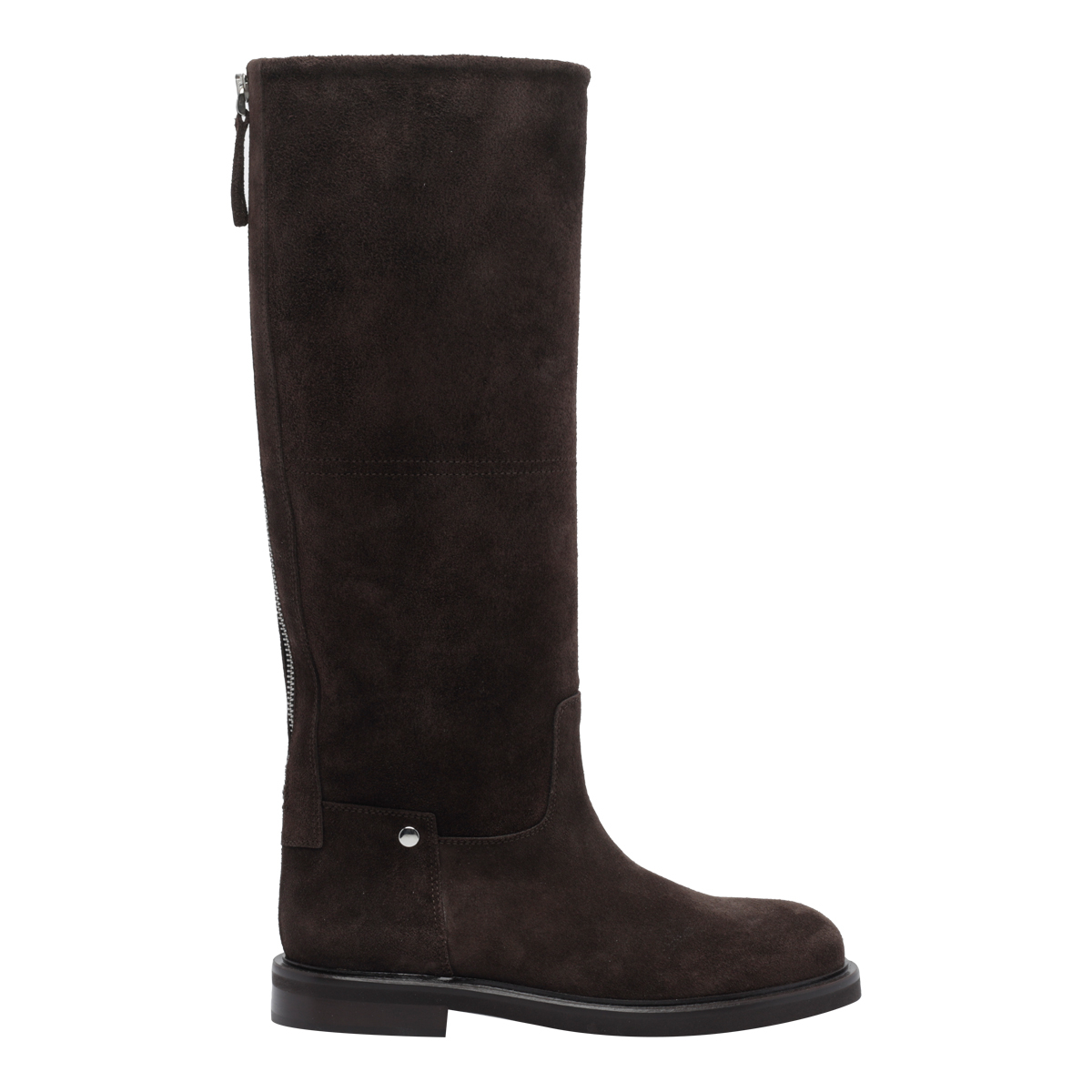 [Poeve] Ankle Boots FW26 EV01ZIPTESTA DI MORO