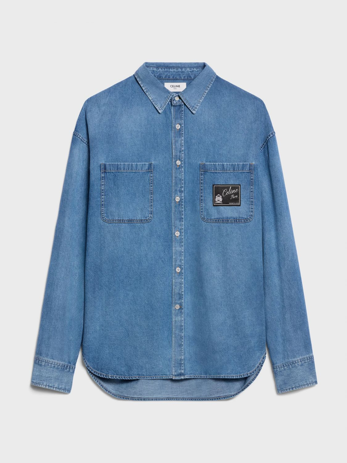 [Celine] Shirts Long Sleeve FW26 RC0N52N67 GDP1