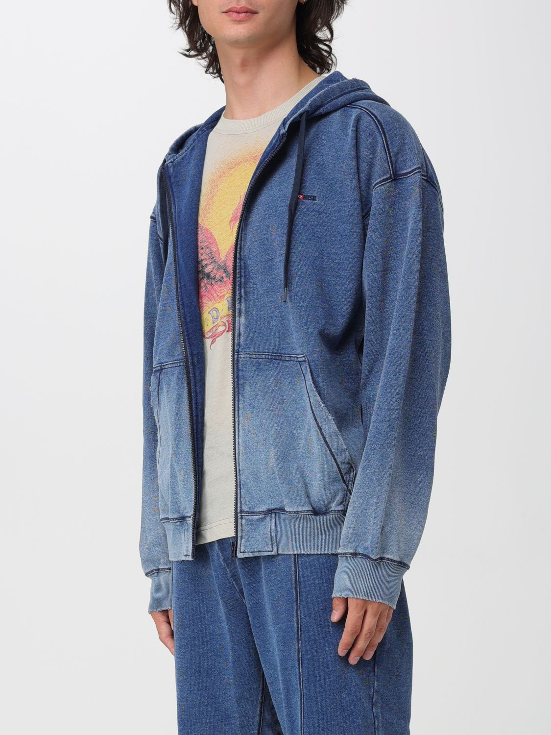 [Diesel] Sweatshirt FW26 A227340PLDT 01A