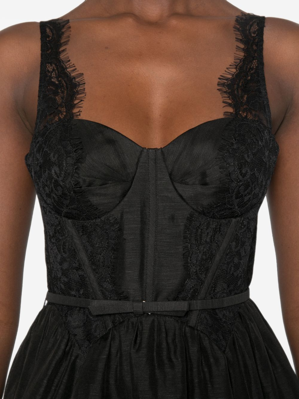 [Zimmermann] Sleeveless dress FW26 0226DF261BLK