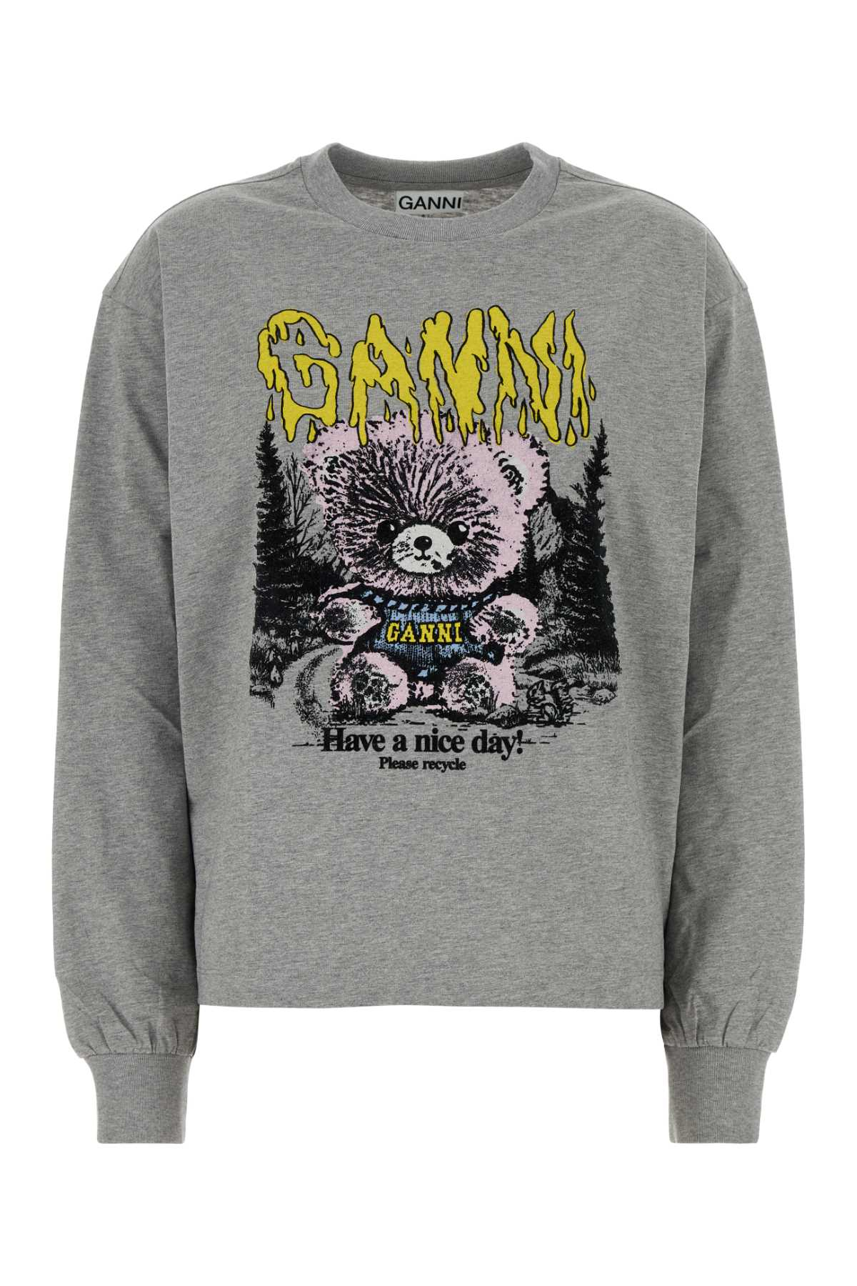 [GANNI] T-shirts Long Sleeve FW26 A1050306 920