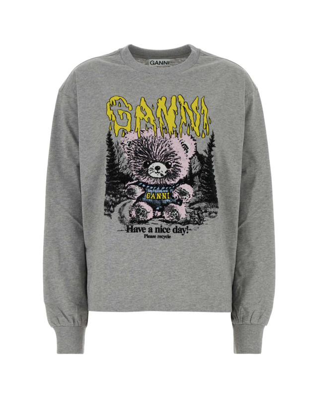 [GANNI] T-shirts Long Sleeve FW26 A1050306 920
