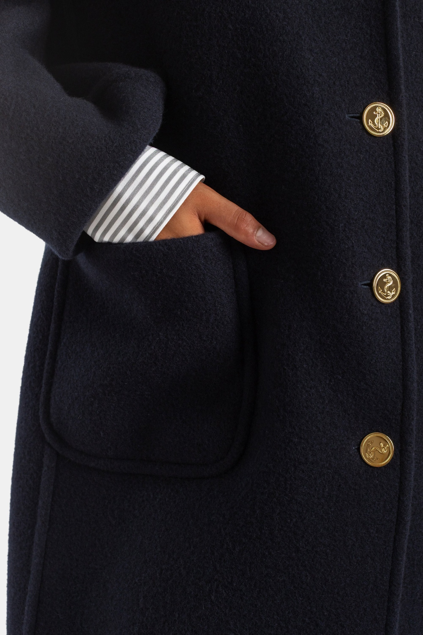 [Thom Browne] Coat FW26 FOC896S-F1163