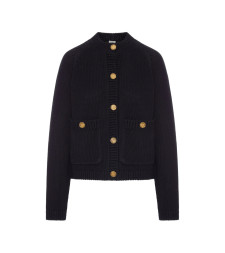 [TOTEME] Cardigan FW26 263-WRT0853 YA0299-001 BLACK