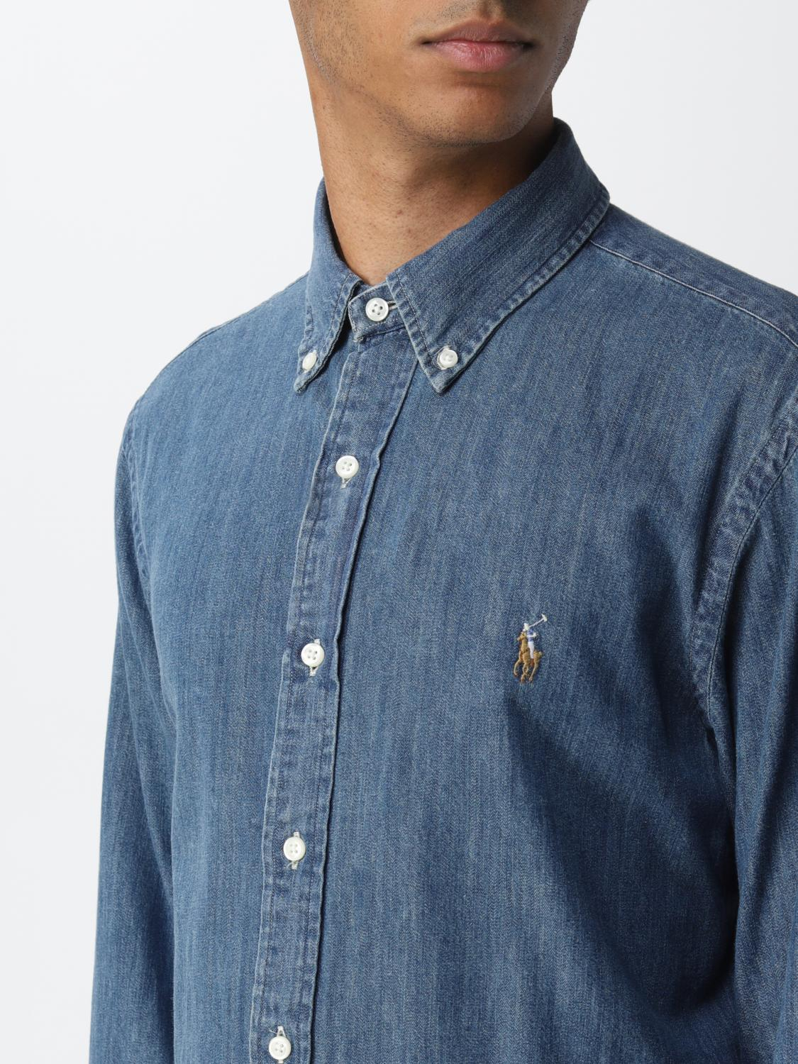 [Polo Ralph Lauren] Shirts Long Sleeve FW25 710792043 001