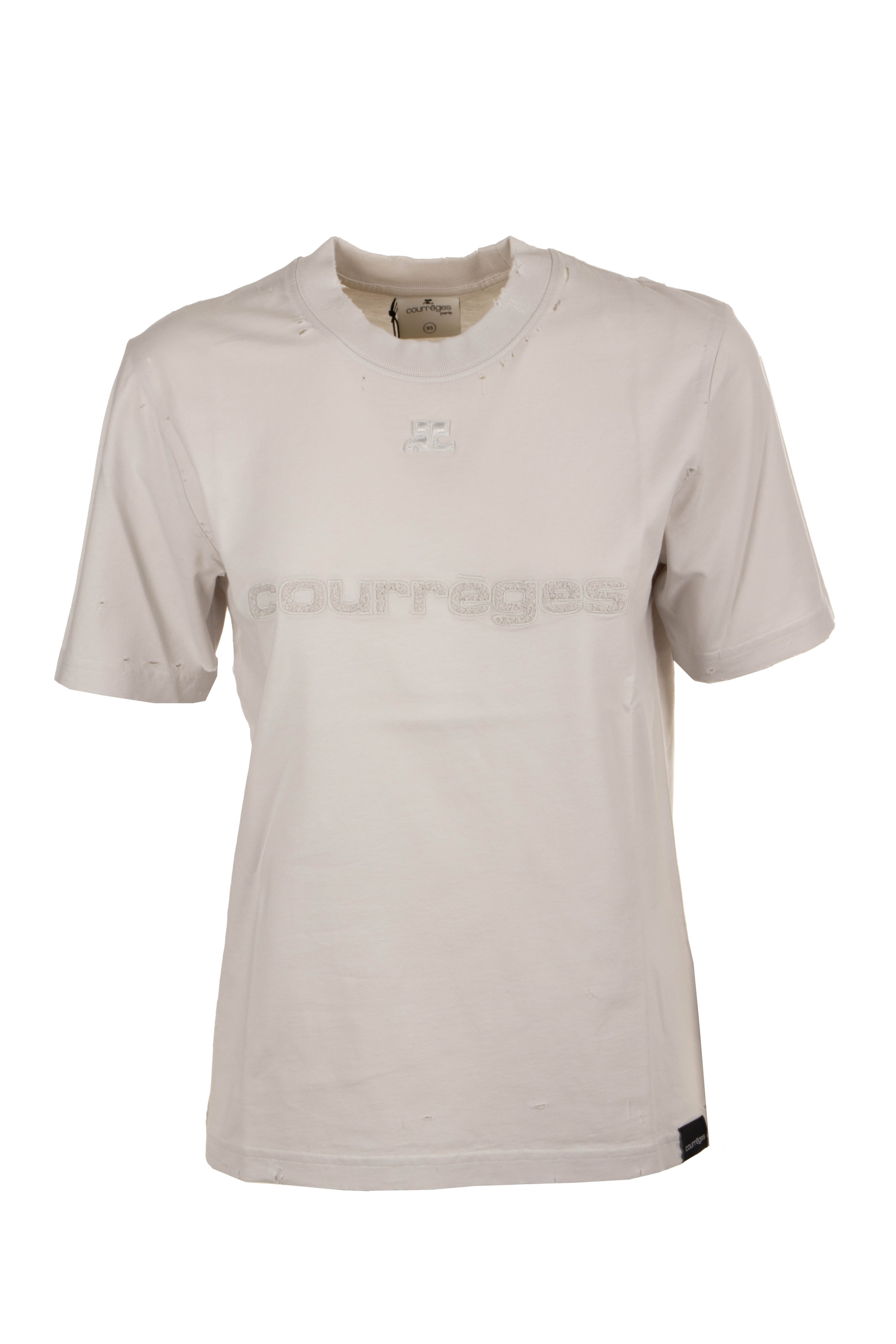 [Courreges] T-shirts Short Sleeve CO 9341837443411