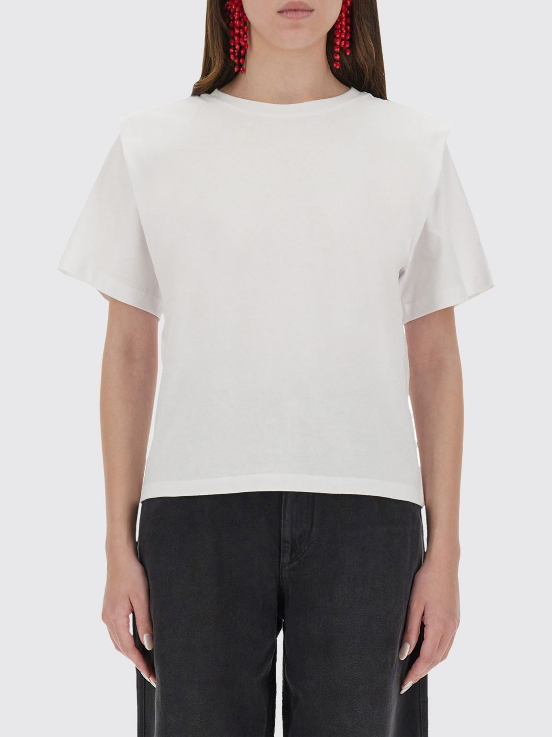[Isabel Marant] T-shirts Short Sleeve SS26 TS0041FAA1N41I 20WH