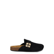 Suede mules
