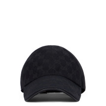 Black Versatile Cap with Adjustable Brim