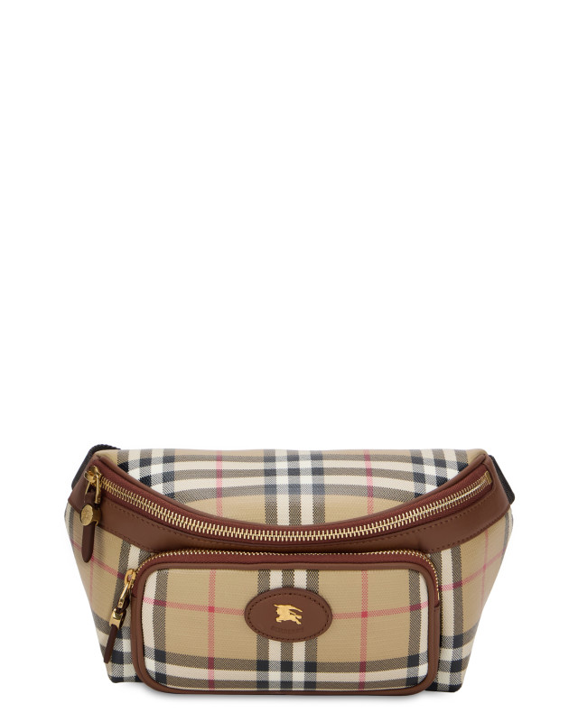 Marsupio Check in cotton