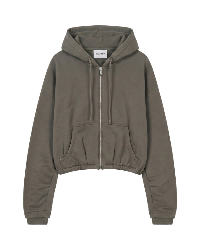 Cropped hoodie