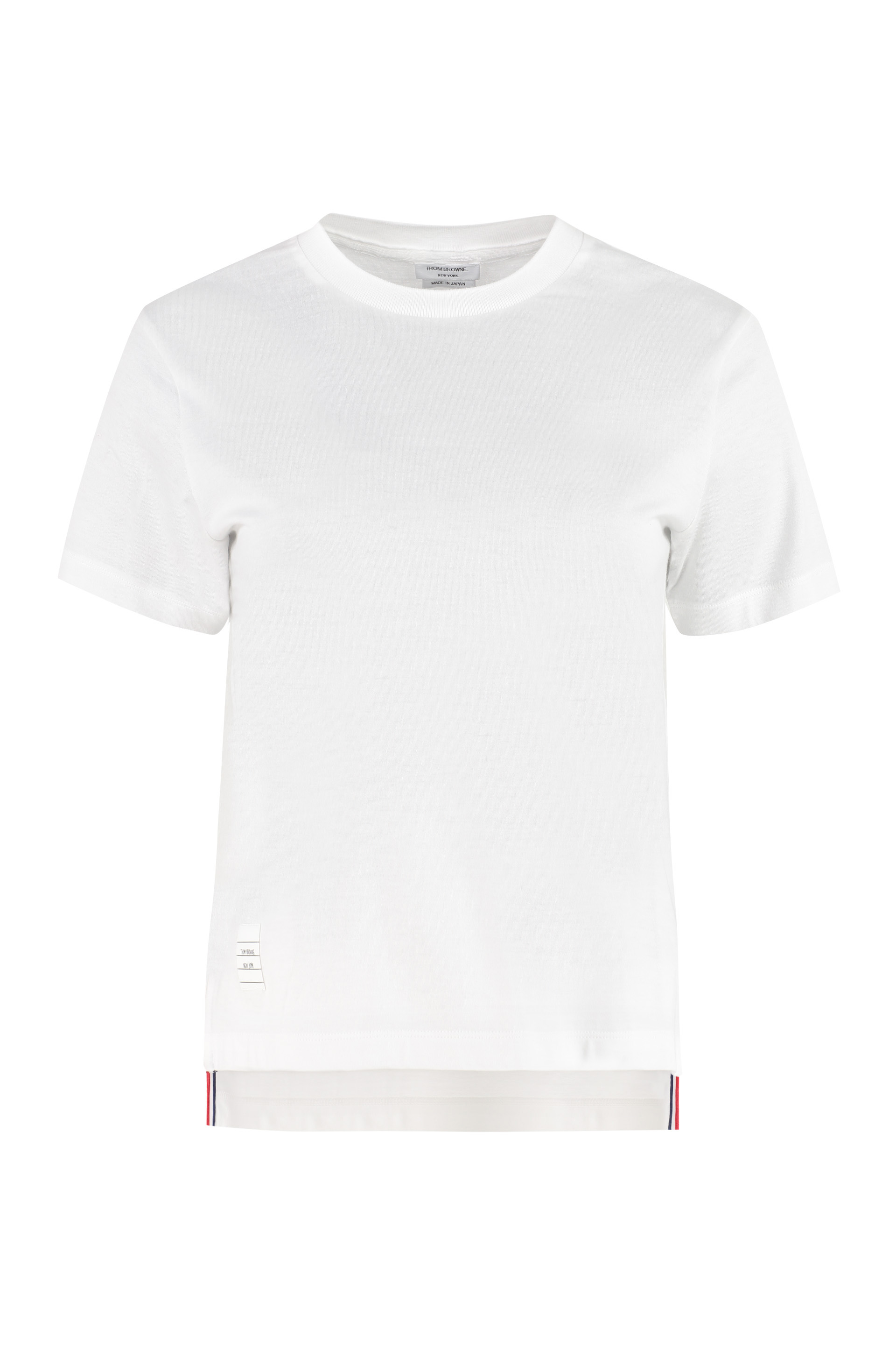Cotton crew-neck T-shirt