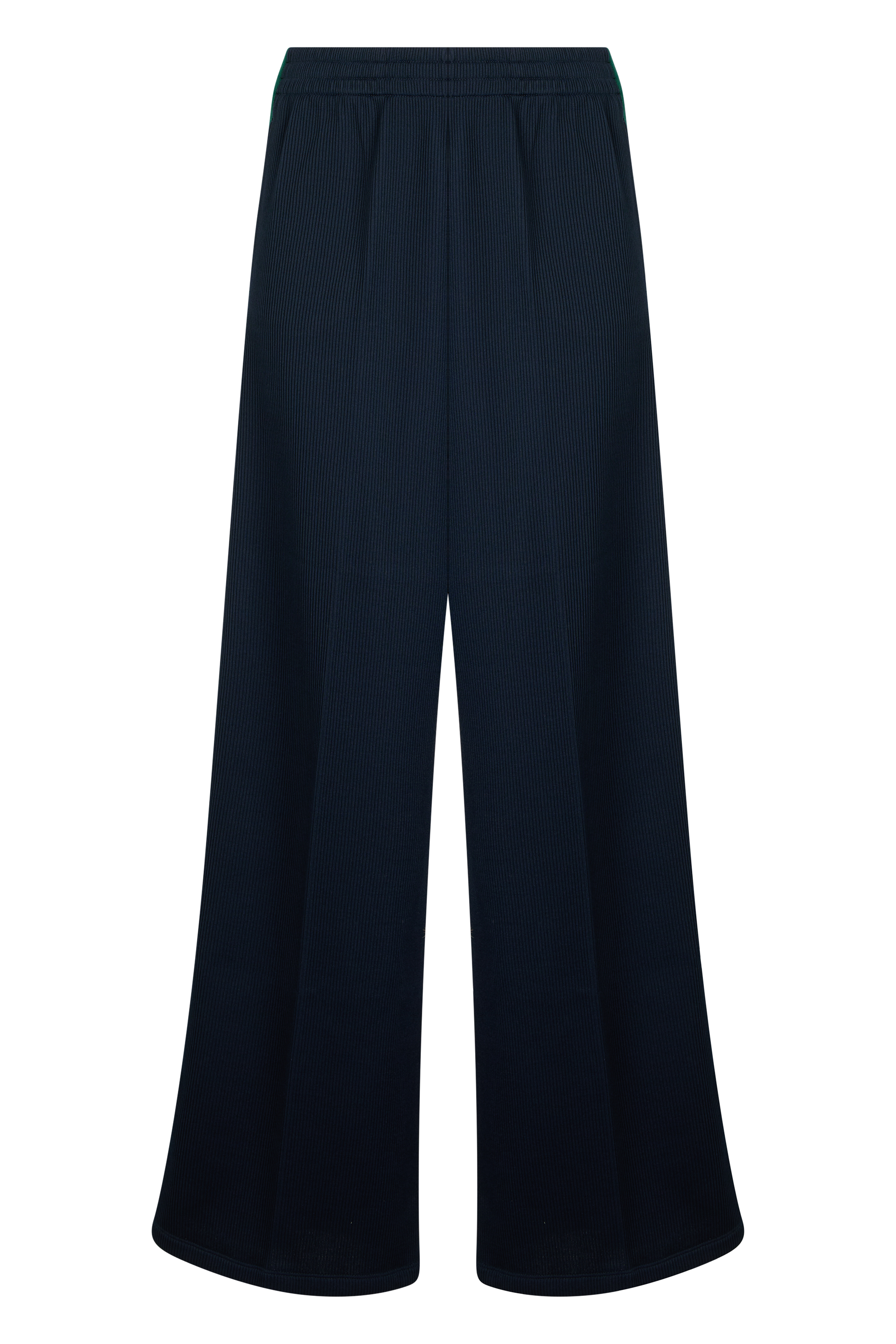Wide leg cotton pants