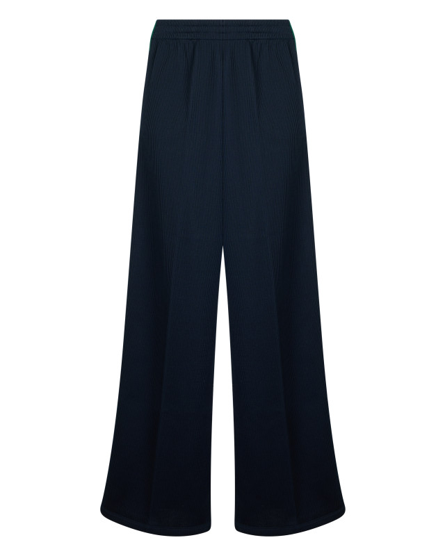 Wide leg cotton pants