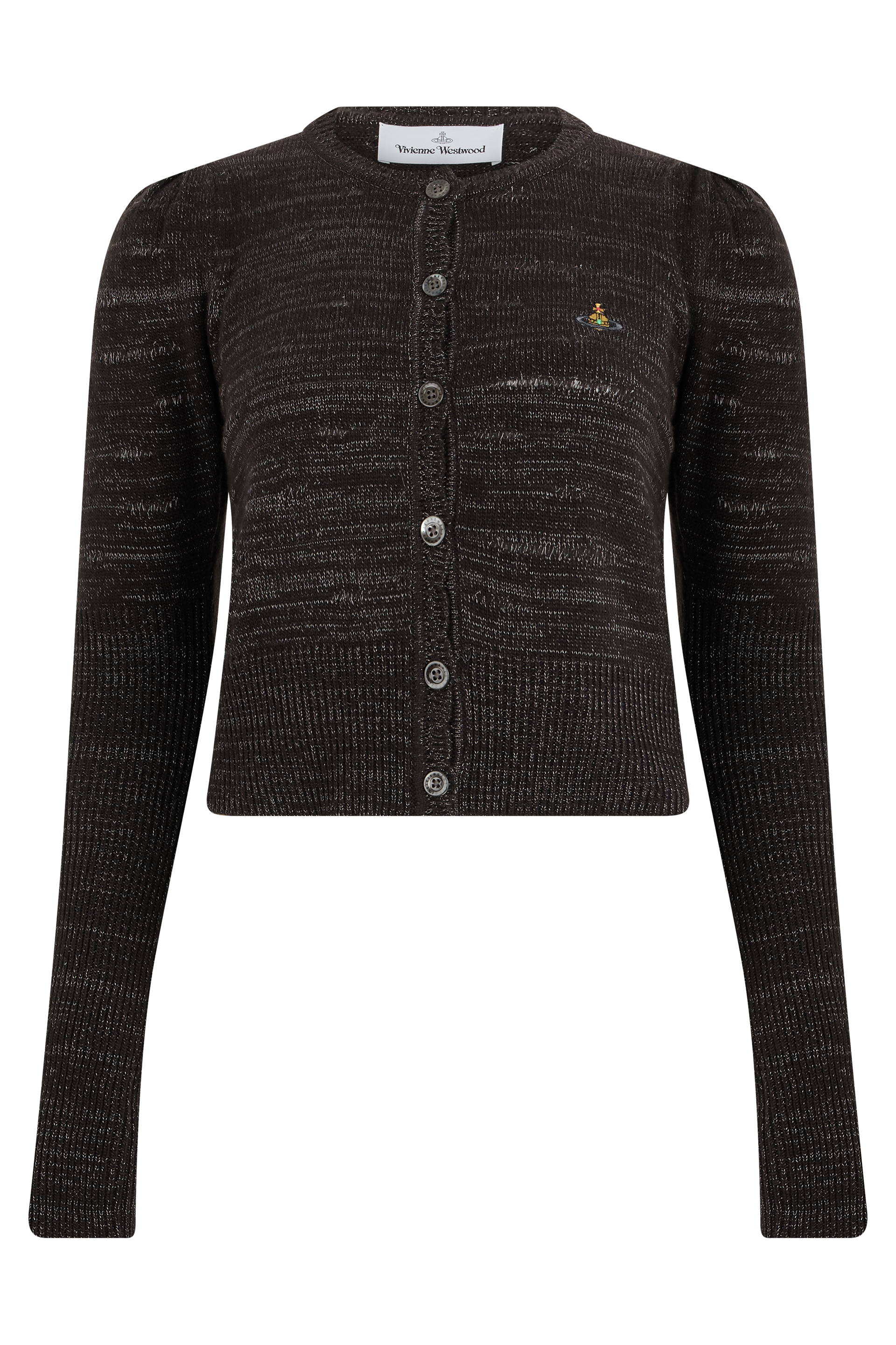 Cardigan with embroidered logo