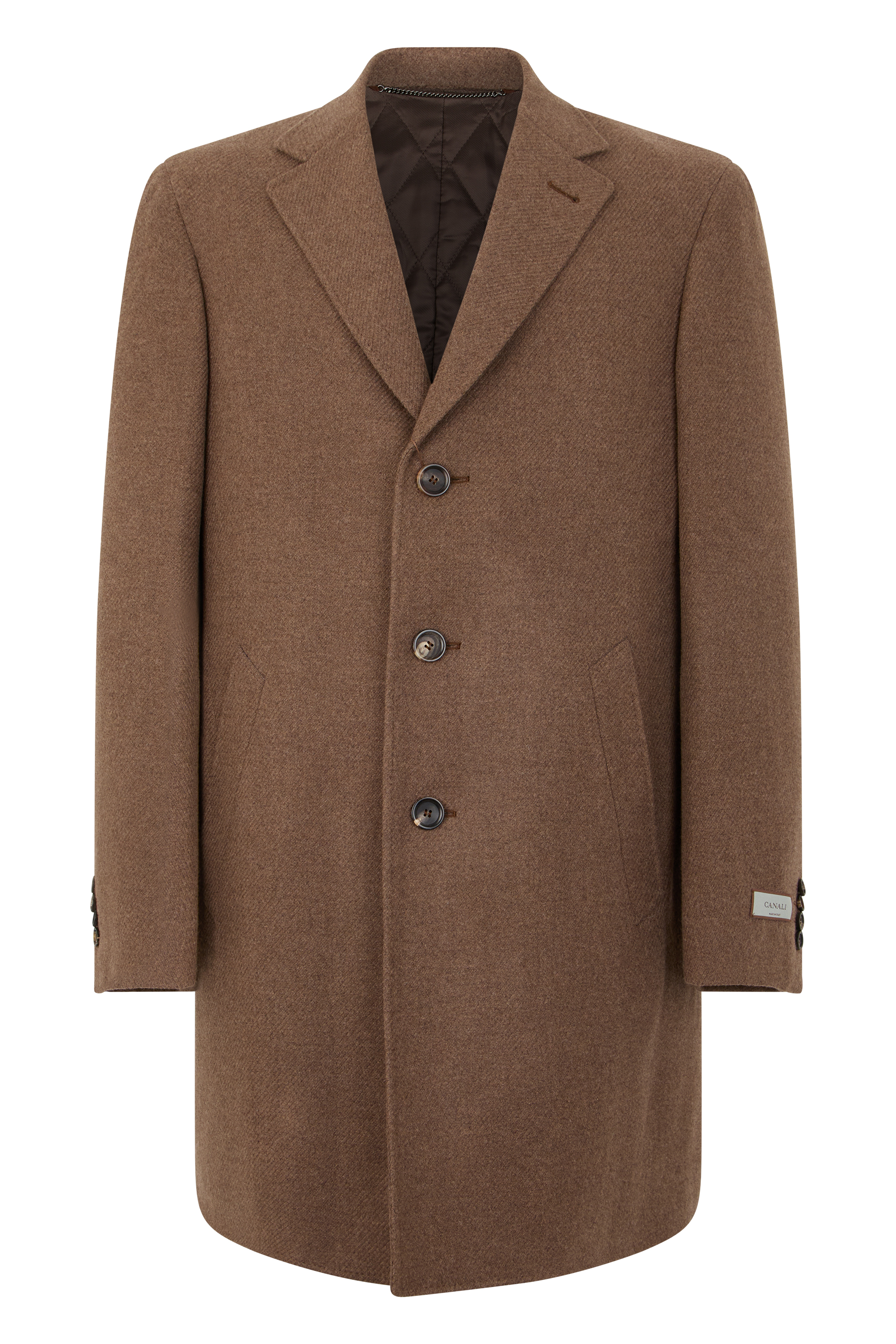 Coat with buttons