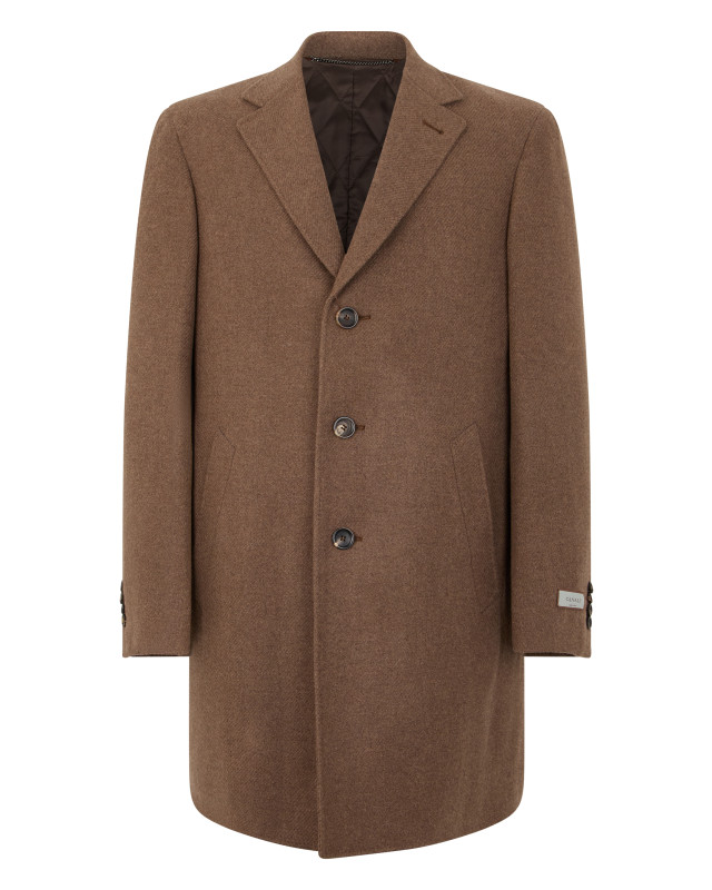 Coat with buttons