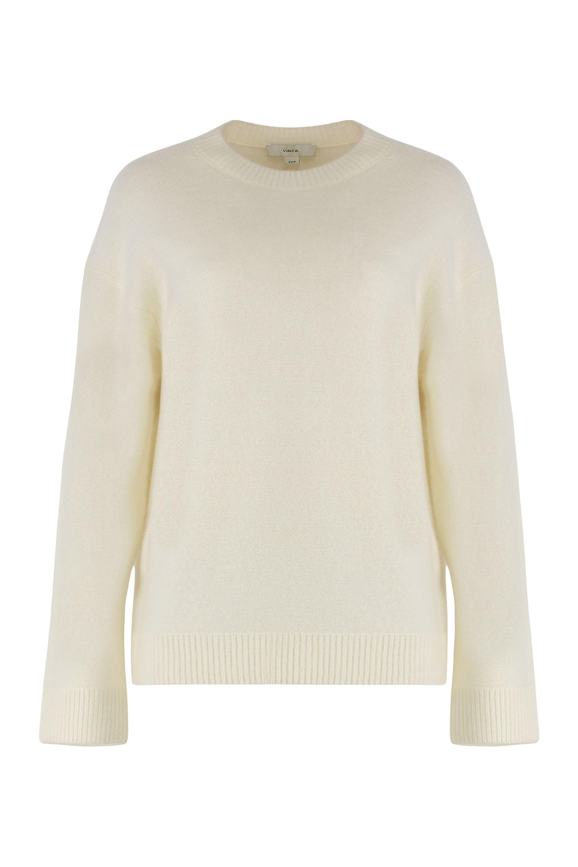 Crew neck cashmere sweater