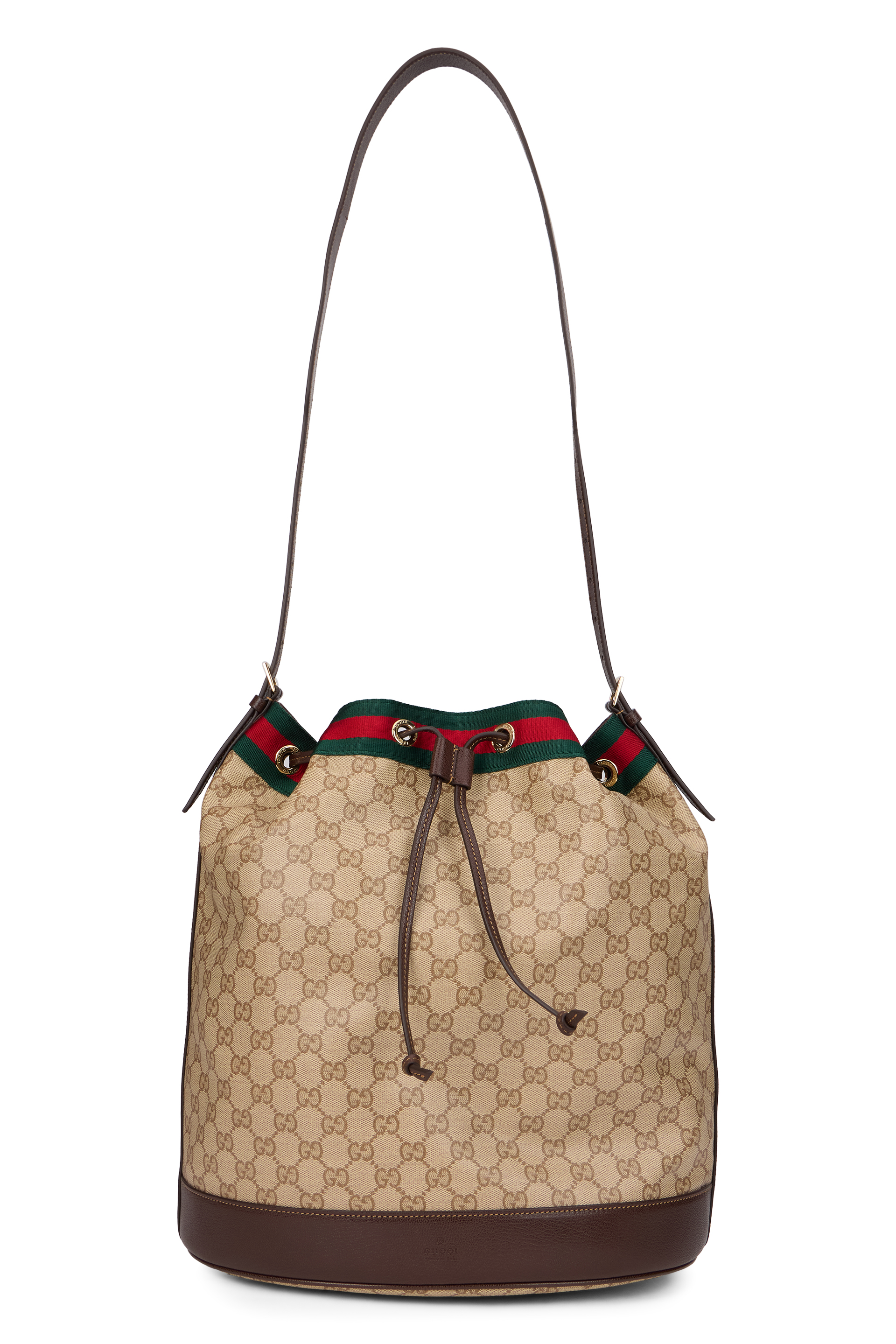 Bucket bag in monogram canvas
