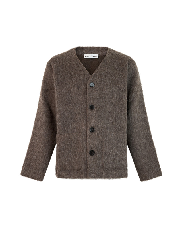 Oversized cardigan with buttons