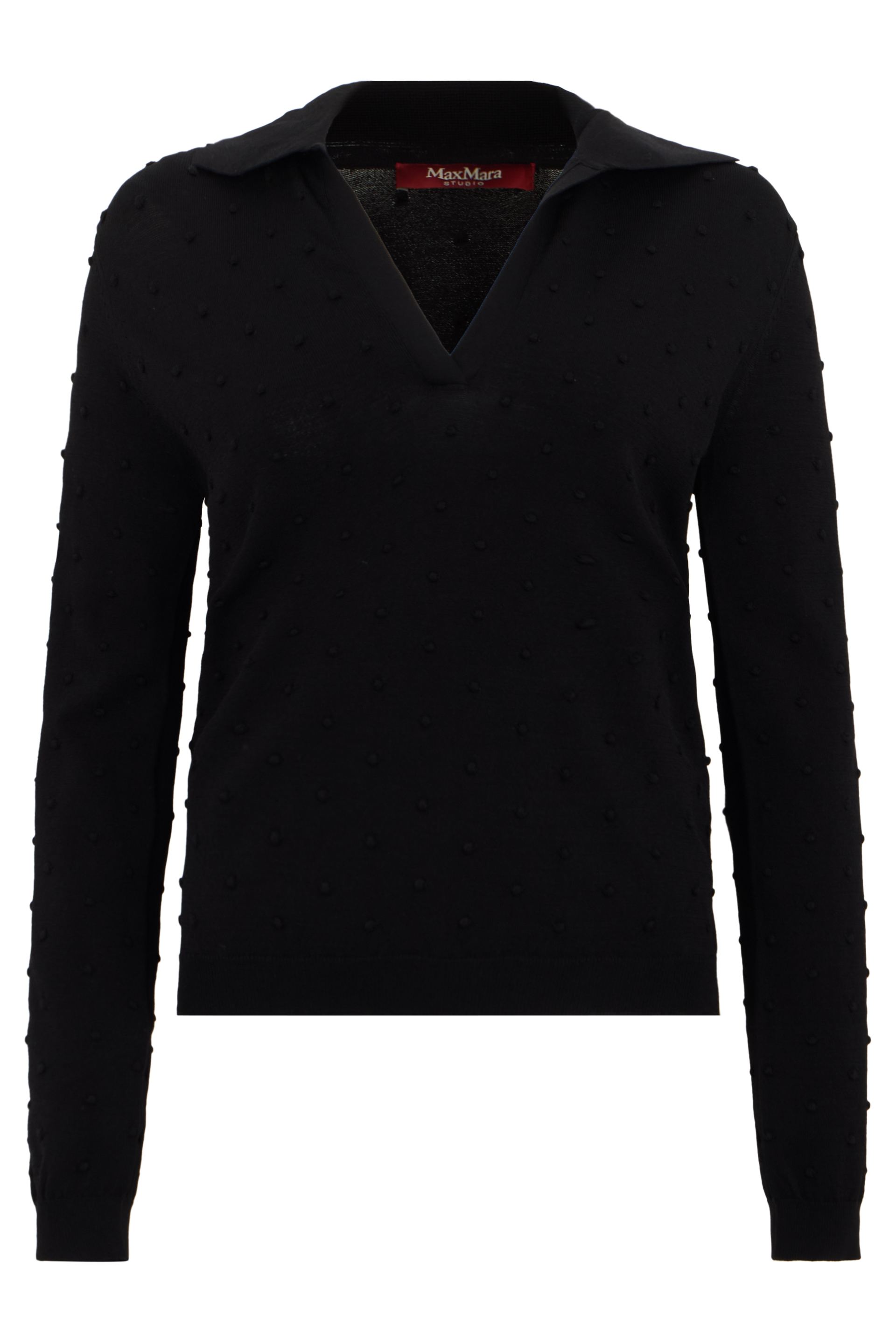Polo with V-neck