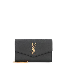 Uptown Leather clutch